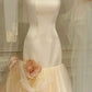 Girlhomeshops-Beautiful mermaid wedding dress floral long elegant tulle wedding dress prom dress gh5437