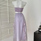 Lila Fee kurzes/langes Homecoming-Kleid Partykleid Geburtstagskleid gh4562