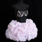 Girlhomeshops - Robe courte bouffante élégante rose et violette pour fille, tenue de soirée, robe d'anniversaire, gh5370