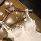 Girlhomeshops - Robe de princesse courte en satin blanc, robe de soirée d'anniversaire, robe de huitième année gh5295