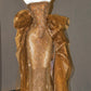 Girlhomeshops - Robe de bal longue sirène dorée, scintillante et exquise, ornée de perles, gh5488