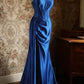 girlhomeshops-Ärmelloses königsblaues Meerjungfrauenkleid aus Satin, elegantes Retro-Abendkleid in schmaler Passform und bodenlang, gh5828