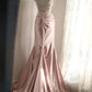 Pink Mermaid Evening Gown gh6556