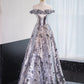 Silber wunderschöne glänzende lange bodenlange Pailletten Ballkleid Abendkleid Abschlusskleid gh4550