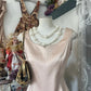 Girlhomeshops-Light pink simple fashion elegant long satin Prom dress birthday party dress gh5173
