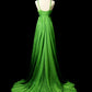 girlhomeshops-Fairy - Robe de soirée fleurie à cristaux vert forêt gh5848