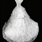 girlhomeshops – Weißes, wunderschönes und exquisites langes Spitzenhochzeitskleid gh6281