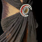 Brown Maillard Vintage Fashion Elegant Exquisite Beaded Strap Long Satin Floor Length Train Ball Gown Evening Dress Prom Dress gh3874