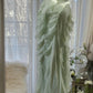 Grün Glänzend Wunderschöne Retro Mode Exquisite Perlen Lange Pailletten Chiffon Meerjungfrau schlanke Ballkleid Geburtstag Party Kleid Abendkleid Ballkleid gh3975