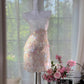 Pink Sequin Short Sparkling Homecoming Dress Party Dress Date Dress gh4879
