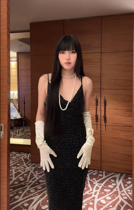 Black Spaghetti Strap Sexy Fitted Waist Slim Prom Gown, Evening Party Dress gh8391