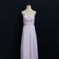 Lavender Spaghetti Strap Long Premium Romantic Gown, Slim Fitted Waist, Elegant Style, Wedding Dress & Bridal Gown gh8292