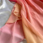 Blue/orange fashion gradient elegant spaghetti strap long chiffon prom dress evening dress party dress gh2934