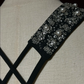 Halter Dark Grey Chiffon Prom Dress U Cutout Neck Silver Rhinestone Beaded Formal Dress gh9552