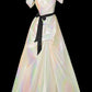 New fashionable long satin ball gown gh6831
