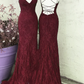 Green Fashion Elegant Lace Halter Long Mermaid Slim Ball Gown Evening Dress Wedding Party Dress gh3302