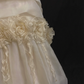 Pale Yellow Strapless Sexy Vintage Floral Long Romantic Dress, Fitted Waist & Bodycon Skirt, Wedding Bridal Gown gh8297