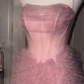 Robe de soirée longue rose brillante et élégante pour remise de diplômes gh6815