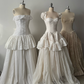 girlhomeshops-White vintage elegant ball gown/wedding dress  gh6182