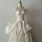 girlhomeshops-White vintage elegant ball gown/wedding dress  gh6182