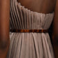 girlhomeshops--Fully handmade dress, custom dress, simple long tulle dress for ladies, strapless bridesmaid dress gh5711