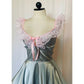 Mintgrün Süßes Kurzes Satin Homecoming Kleid Geburtstagskleid gh4628