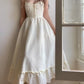 Ivory White Vintage Elegant Spaghetti Strap Long Chiffon Ball Gown Evening Dress Bridesmaid Dresses gh4105