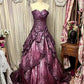 Fashion Vintage Elegant Exquisite Beading Sweet Elegant Long Layered Tulle Floor Length Ball Gown Evening Dress Wedding Dress gh4158