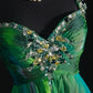 Green Gradient Exquisite Bead Decoration Long Formal Dress gh6768