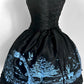 Girlhomeshops-Schwarzes Prinzessinnen-Mode-Kurzes Chiffon-Heimkehrkleid Geburtstagspartykleid gh5418