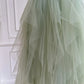 Green fantasy short chiffon fairy homecoming dress holiday party dress gh4765