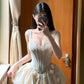 Short Fashion Party Dress Satin gh6641