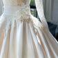 Girlhomeshops--💕Weißes, langärmliges, exquisites Spitzen-Brautkleid aus Tüll gh5444