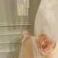 Girlhomeshops-Beautiful mermaid wedding dress floral long elegant tulle wedding dress prom dress gh5437