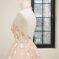 Girlhomeshops - Robe de soirée longue en tulle à paillettes et motif floral rose, robe de bal, robe d'anniversaire, gh5071