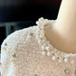 Girlhomeshops - Robe de princesse courte blanche en mousseline de soie, robe de soirée d'anniversaire, robe de huitième année, jupe de ballet petite princesse française gh5296