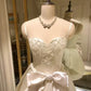 Girlhomeshops - Robe courte en tulle satiné avec nœud blanc, robe de soirée d'anniversaire, robe de huitième année gh5292