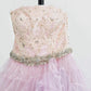 Girlhomeshops-Pink purple blue colorful fashion gradient gorgeous beading shiny elegant long layered tulle ball gown gh5321