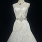 girlhomeshops-White, Exquisitely Beaded, Gorgeous Long Wedding Dress Tulle gh6242