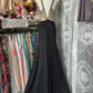 Black Mermaid Beautiful Long Satin Sexy Hollow Ball Gown Evening Dress Party Dress gh4395