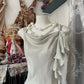 Girlhomeshops-Silver fashion simple elegant long Prom dress evening dress party dress gh5188