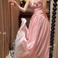 Pink Floral Elegant Long Tulle Prom Dress Evening Dress Party Dress Bridesmaid Dresses gh4461