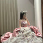 Pink Princess Long Ball Dress gh6659