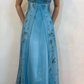 Brown Elegant Fashion Exquisite Spaghetti Strap Long Tulle Ball Gown Evening Dress Party Dress Prom Dress gh3590