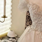 White Sparkly Beaded Short Tulle Cute Sweet Homecoming Dress Birthday Party Dress Wedding Dress gh4263