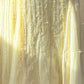 Hellgelb, wunderschön glänzend, modisch, elegant, exquisite Perlen, lang, rückenfrei, Tüll, Ballkleid, Abendkleid, Geburtstags-/Hochzeitsgast-/Feiertagspartykleid, Ballkleid, Valentinstags-Date-Kleid, gh4034