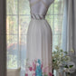 girlhomeshops-Elegant Sweet And Romantic Light Luxury Rhinestone - Decorated Floral Deep V - Neck Open - Back Long Gown gh5842