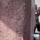 Rosa Lila Elegant Romantisch Exquisite Perlen Langes Chiffon Ballkleid Abendkleid Geburtstags-/Hochzeitsgast-/Urlaubspartykleid Ballkleid gh4021