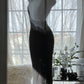 Black Silver Gorgeous Shiny Fashion Gradient Suspender Long Sequin Prom Dress Evening Dress Party Dress gh4004
