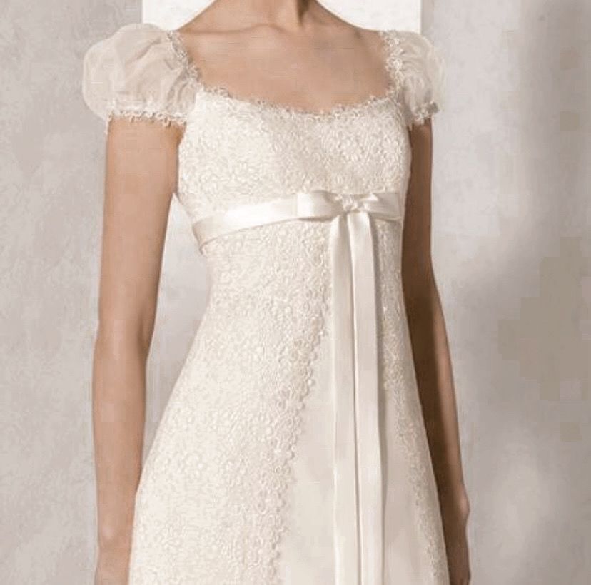 girlhomeshops – Weißes, eckiges Ausschnitt, klassisches, romantisches, elegantes langes Brautkleid aus Spitze, gh5666